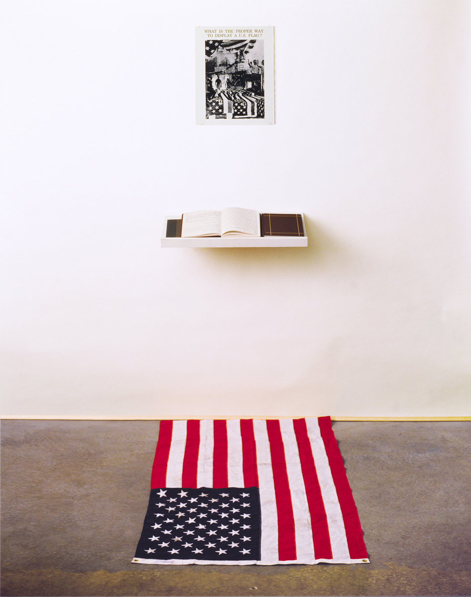 What is the Proper Way to Display a U.S. Flag, Dread Scott 1989
